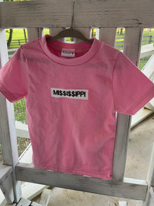 Pink M$ Baby Tee