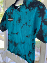 Load image into Gallery viewer, Black &amp; Turquoise Tee